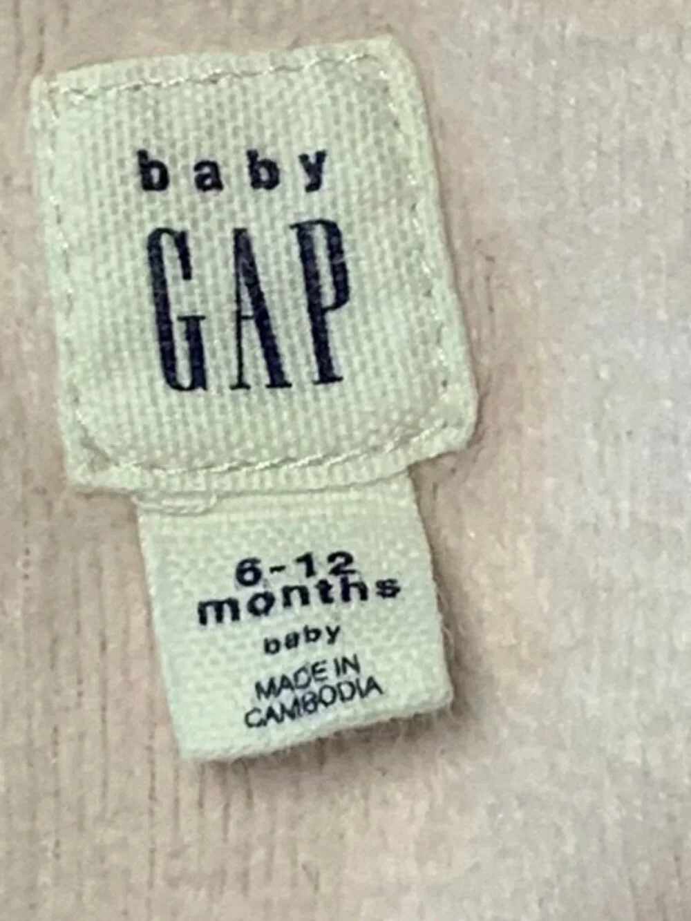 Baby Gap Pink Bear Ear Zip Hoodie 6–12 Months